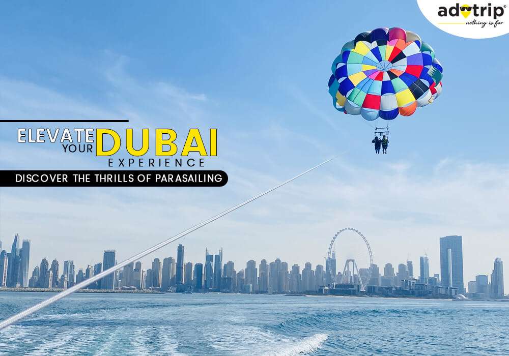 Parasailing in Dubai